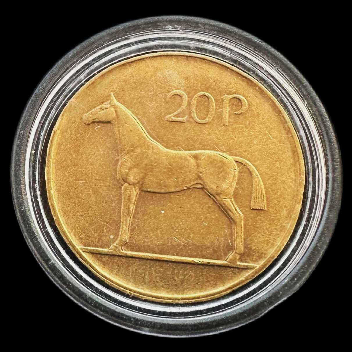 Moeda de 20 Pence - 1986 - Irlanda