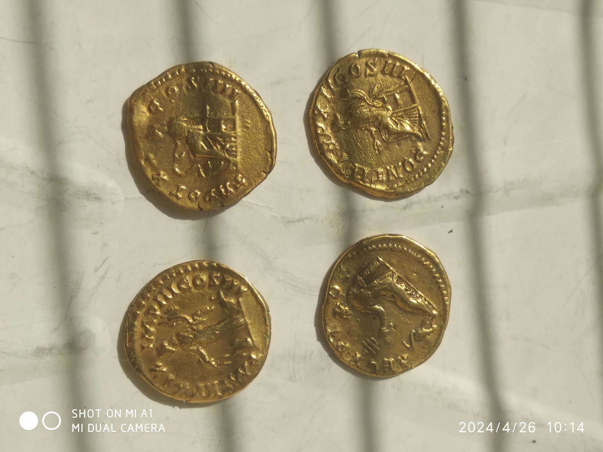ZŁOTO monety imperium rzymskie