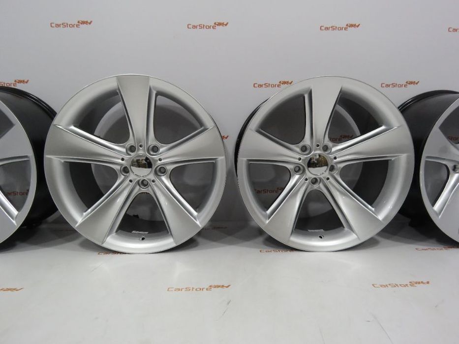 Jantes look Bmw Style 128   19'' 9 et 24 + 10 et 14 5x120 Hypersilver