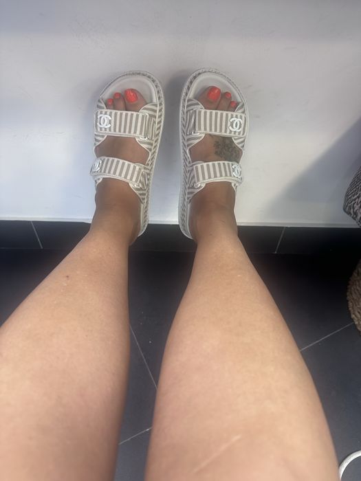 Klapki Chanel  rozmiar 38