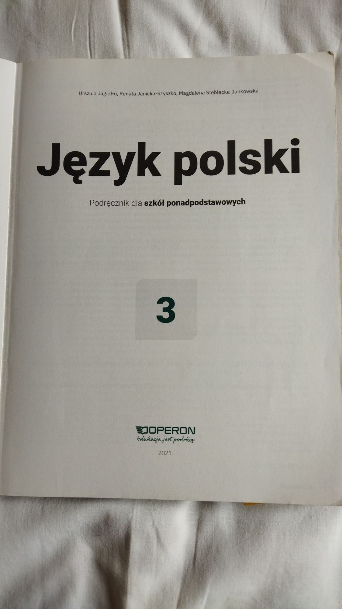 Podręcznik do języka polskiego 3