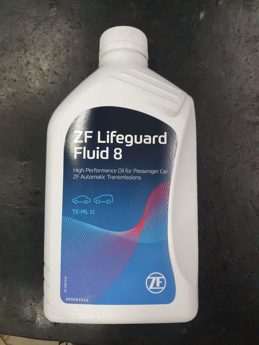 Масло, Олива трансмісійна ZF LifeGuardFluid 8