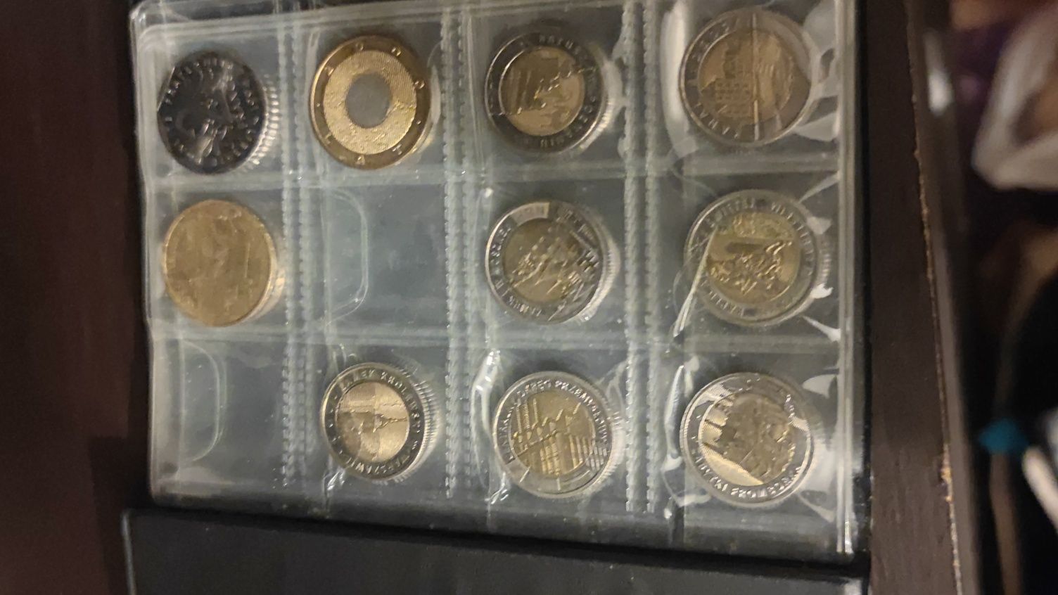Monety z serii odkrywamy Polskę i inne plus klaser