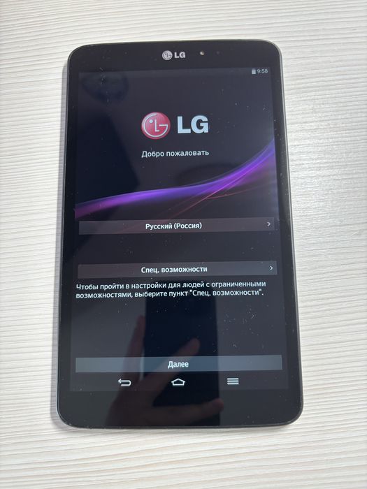 Планшет LG G Pad 8.3 16 GB