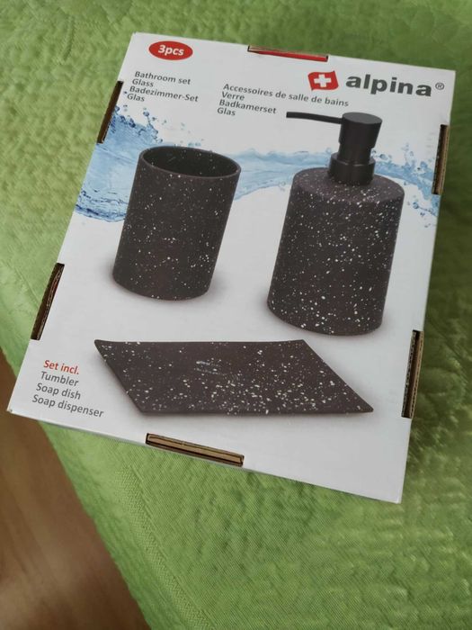 Alpina - zestaw łazienkowy na prezent - fajny prezent.
