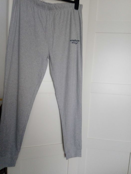 Dwuczęściowa męska piżama długi rękaw Good Year XL/XXL szary melanż