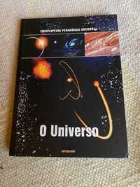 Livro "O UNIVERSO - Enciclopédia Pedagógica Universal".