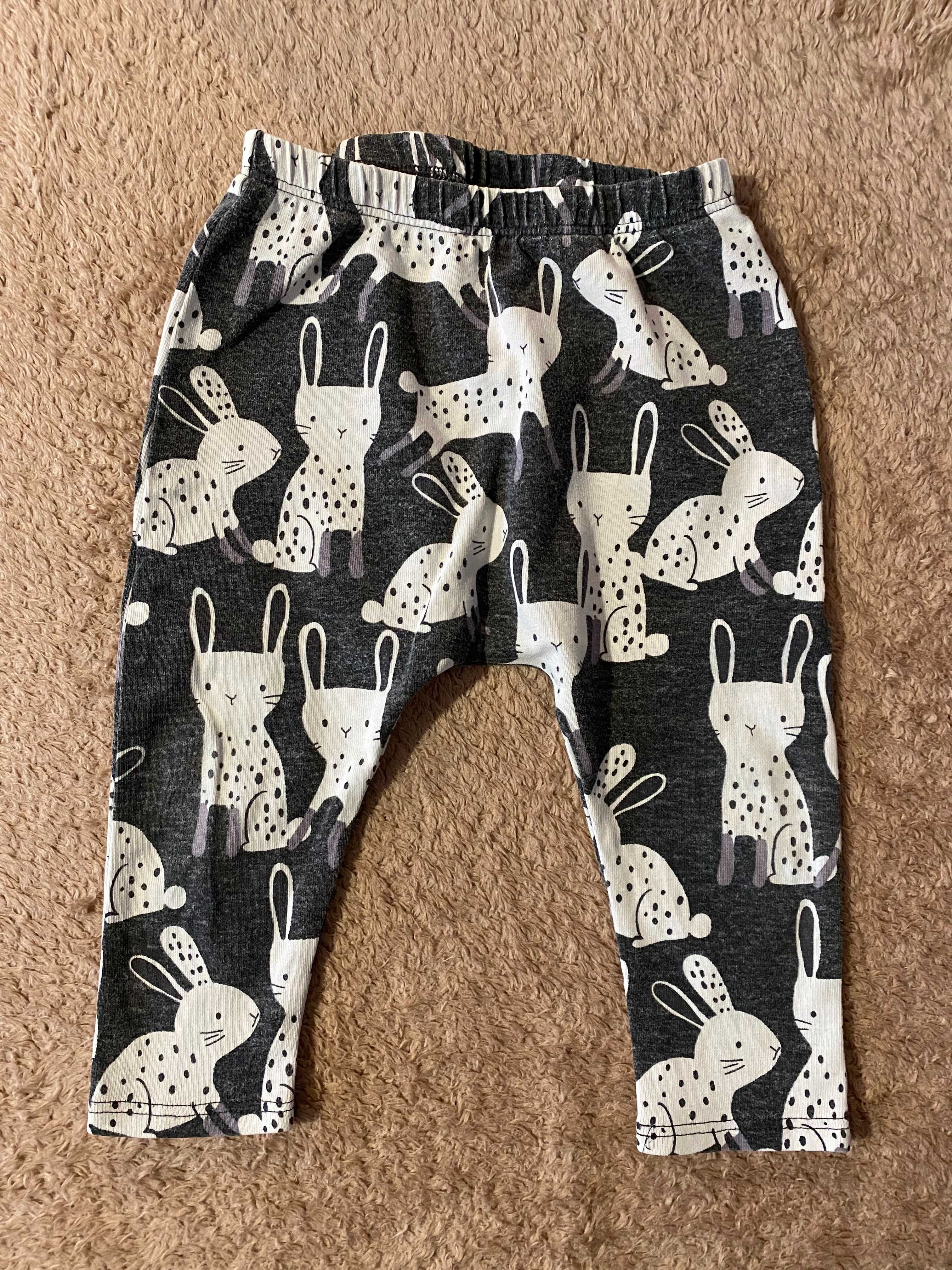 Legginsy niemowlęce Next r. 6-9m