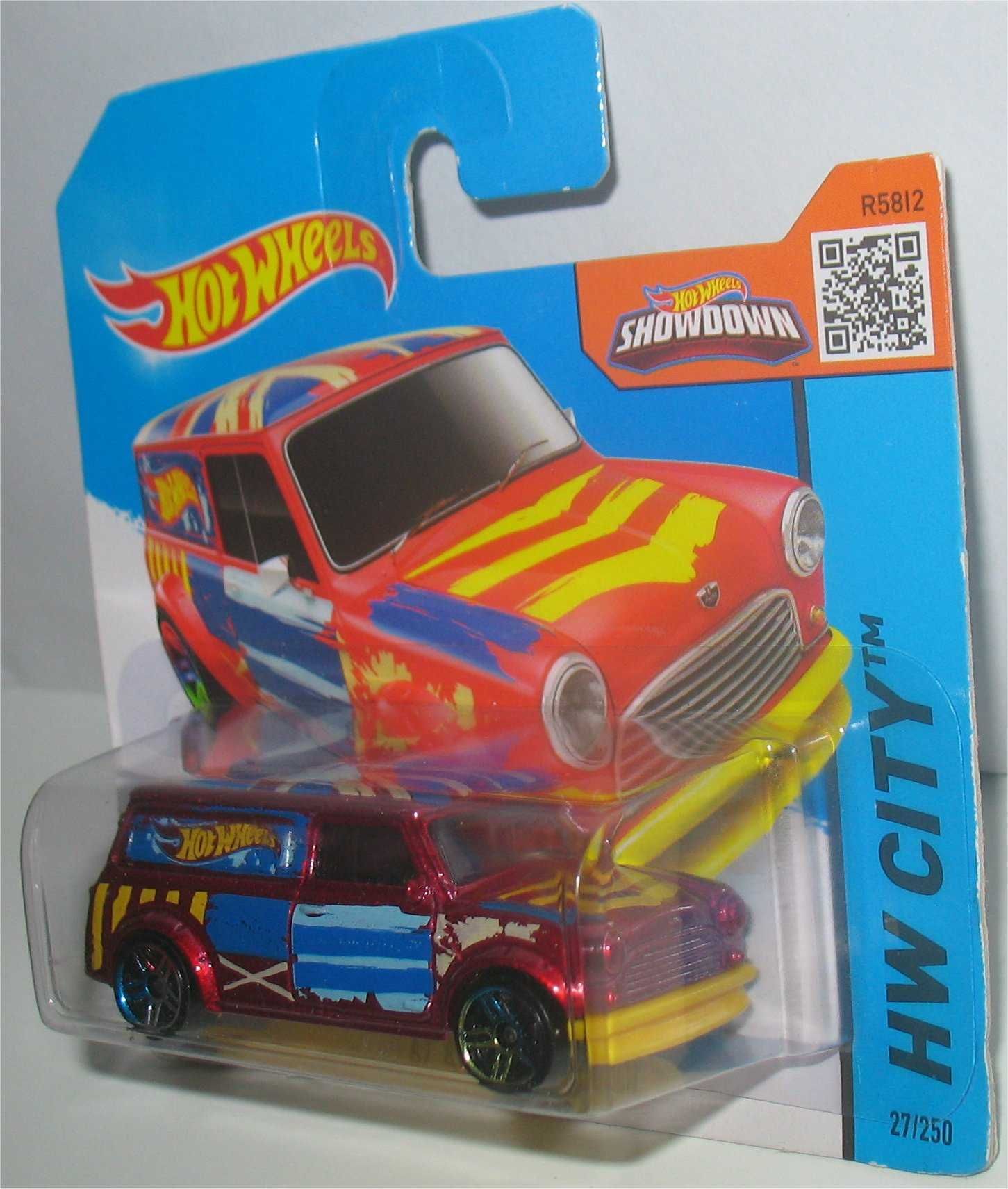 Hot Wheels - 67 Austin Mini Van (vermelho - 2015)