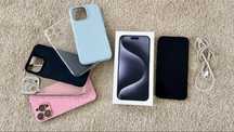 Iphone 15 pro max 256gb granatowy