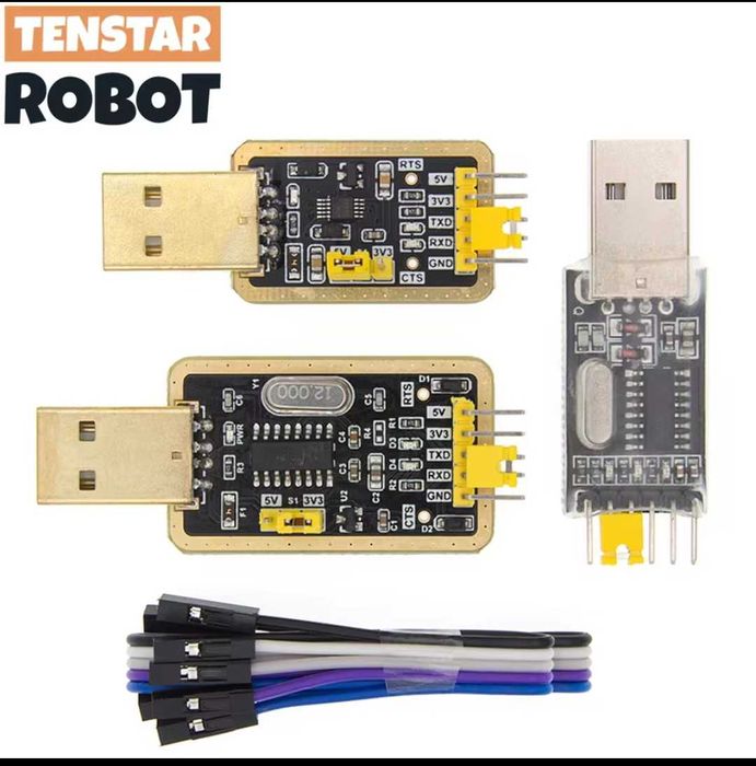 Модуль преобразователь USB в TTL на чипе CH340G для прошивки и отладки