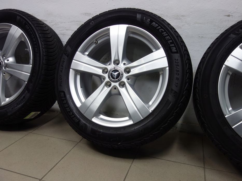245/45R17 225/50R17 Koła zimowe Mercedes OE W206 Michelin 4x7 22r TPMS