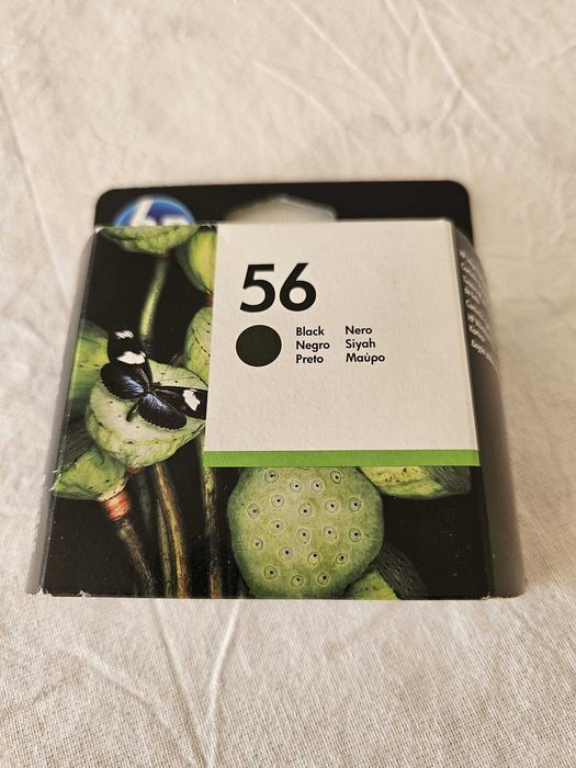Tinteiros HP, originais, 56 e 58
