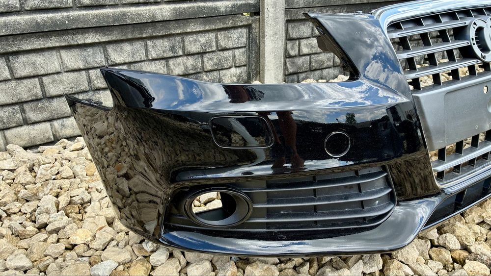 Zderzak przedni spryski LZ9Y AUDI A4 B8 8K 08-12 przedlift oryginal