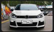 Lampy przednie VW Golf 6 LED DRL HID Bi-Xenon