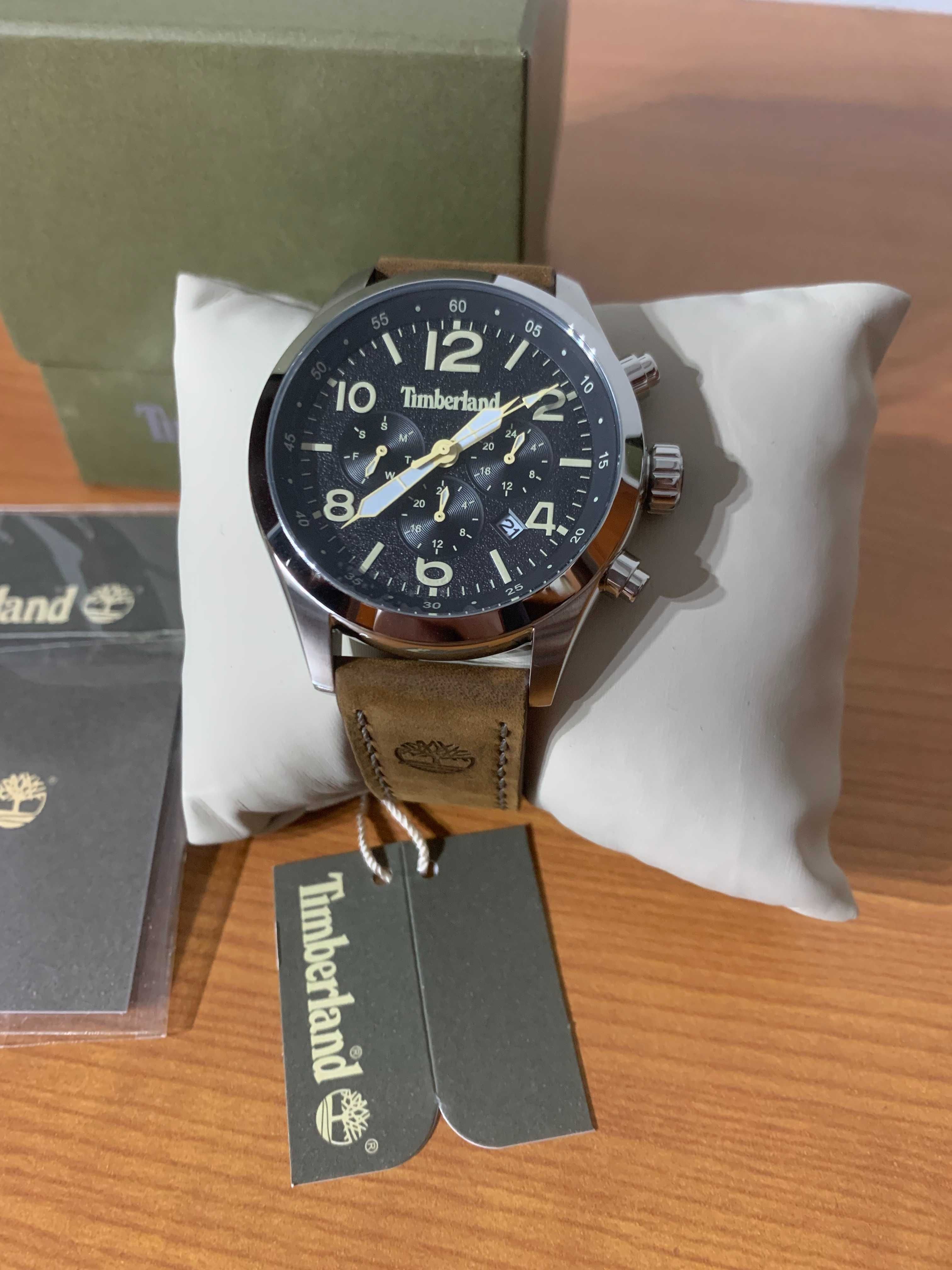 Relógio Timberland Castanho & Preto