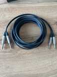 Kabel Klotz Neutrik Jack Jack 6 metr stereo x2
