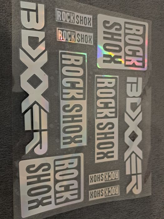 Naklejki Rockshox Boxxer Pryzmat Kameleon NOWE
