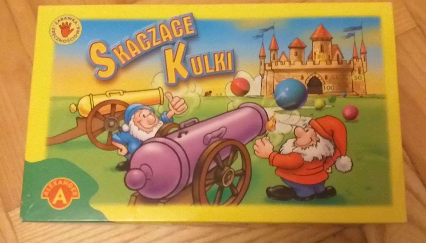 Gra zręcznościowa skaczące kulki