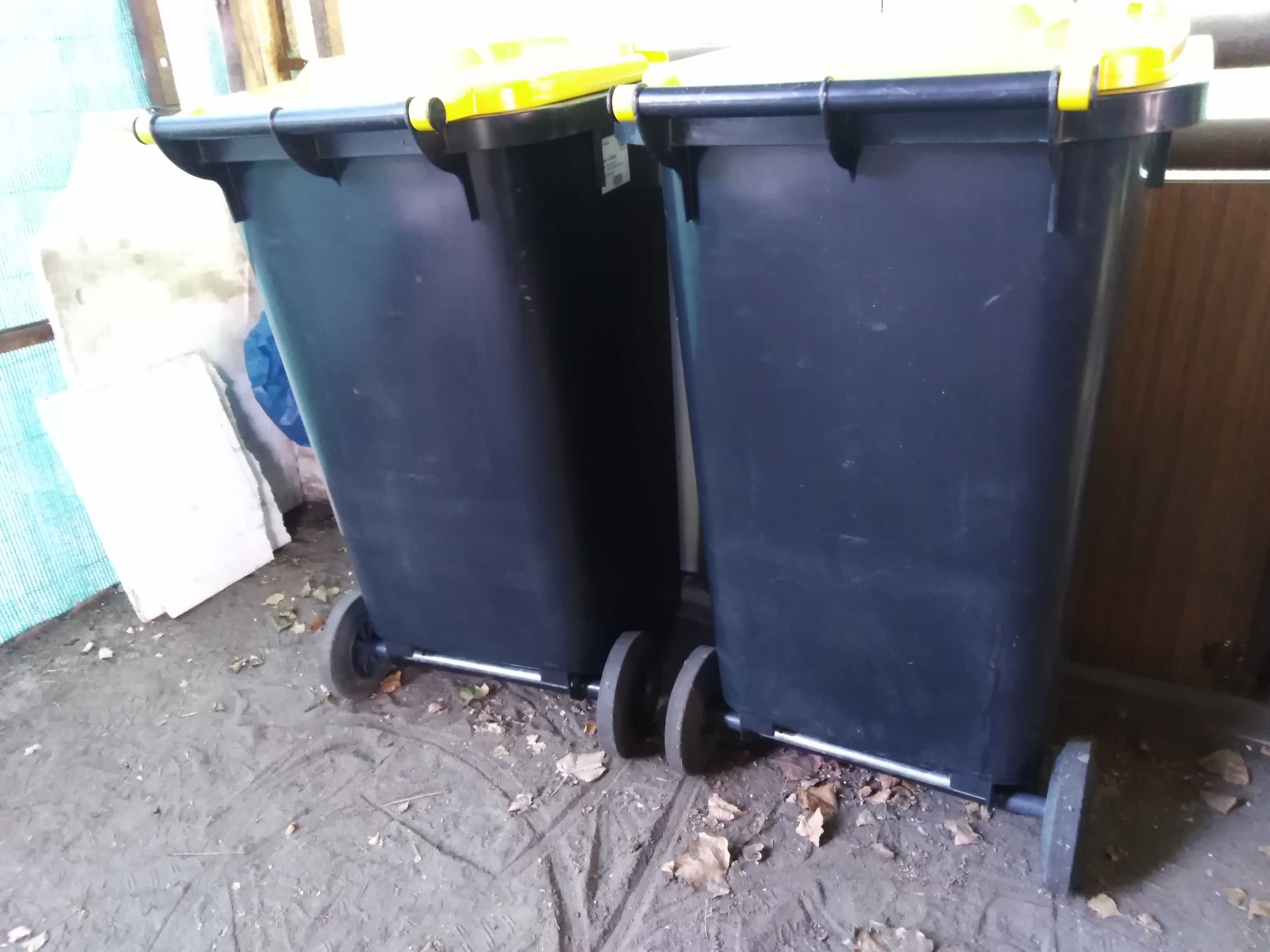 Kubeł pojemnik na odpady komunalne / śmieci 240 litrów