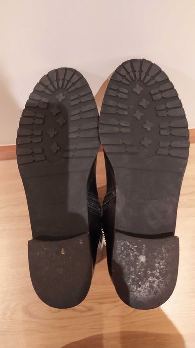 Botas pele Clarys Senhora - tamanho 35