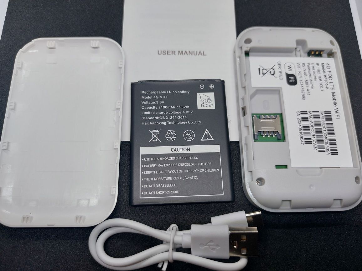 4g Wifi роутер (всі оператори) Новий