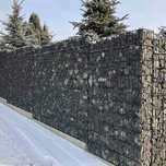 Ogrodzenie gabionowe kosze gabion 163cm x 250cm x 24cm PRODUCENT