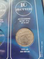 Moneta j Sobieski 10 złotych