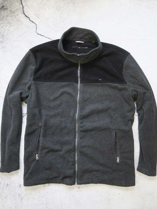 Tommy Hilfiger gruby polar na zamek 4XL