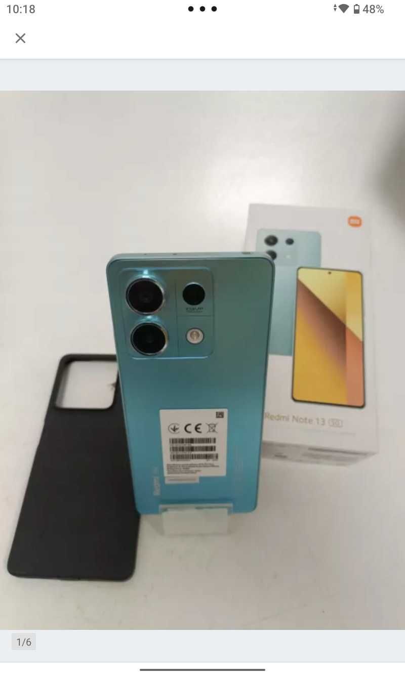 SUPER telefon redmi note 13 5G. Pamięć 8/256 gb