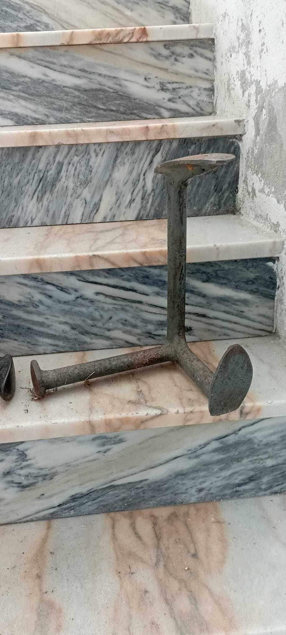 Conjunto 4x Ferro Maciço de Bater Solas e Formas de Sapateiro