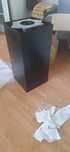 Okap nortberg quadro 40x40 czarny mat