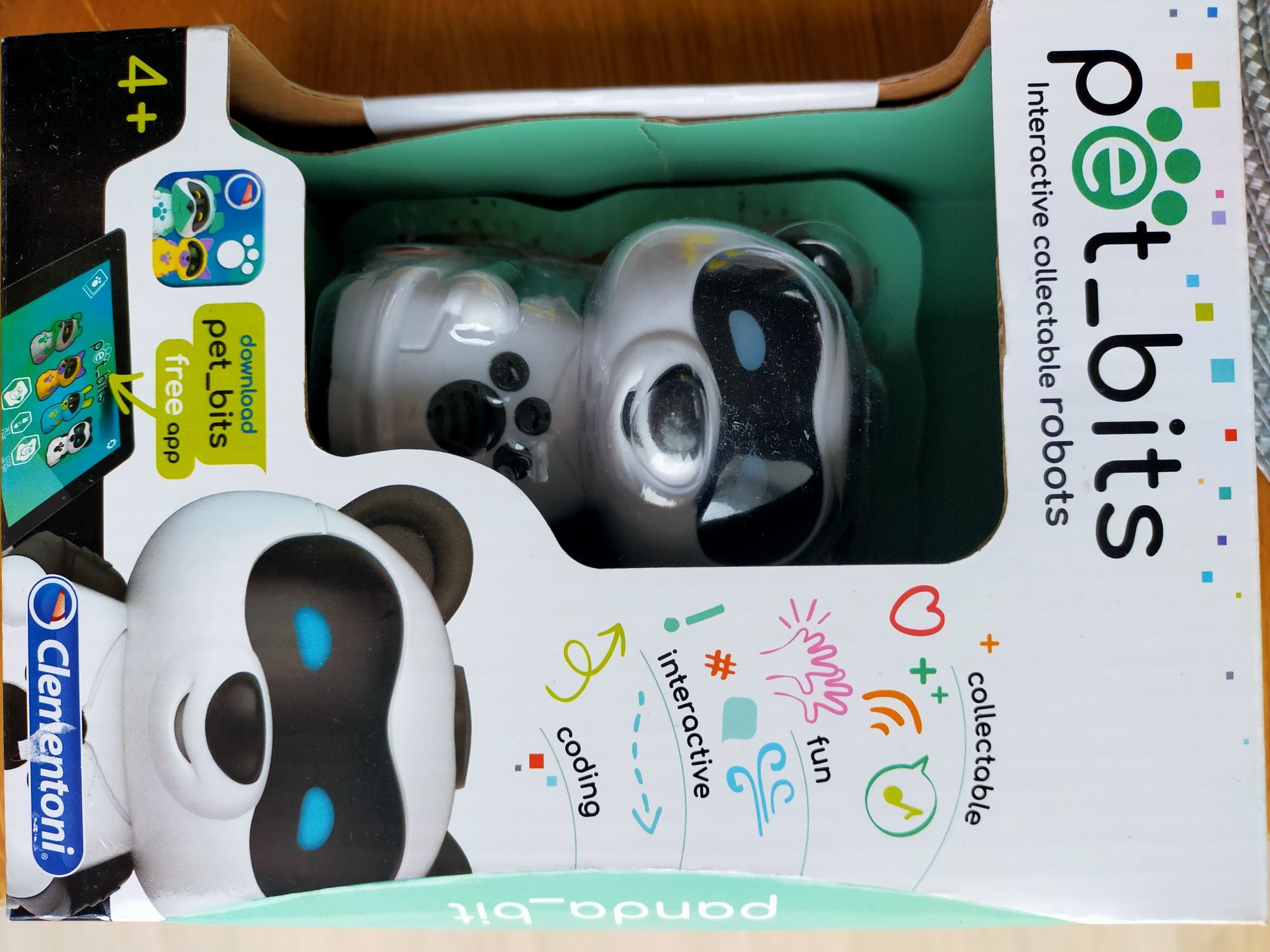 Panda clementoni robot pet bits