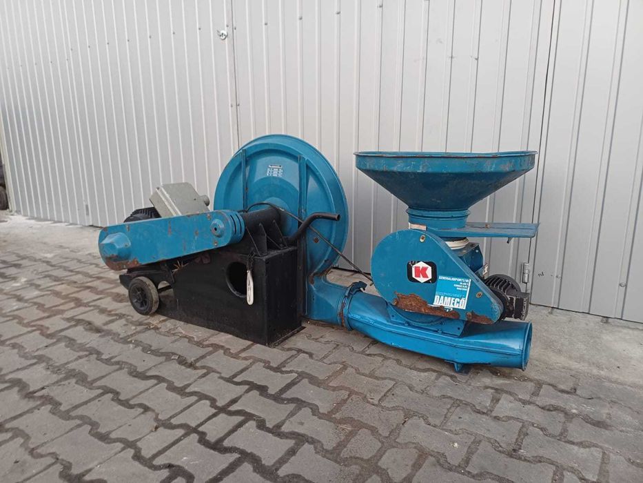 Dmuchawa do zboża Kongskilde 7,5 kW Podajnik SUPER WYDAJNOŚĆ