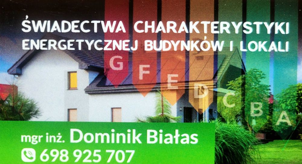 Świadectwa Charakterystyki Energetycznej Budynków