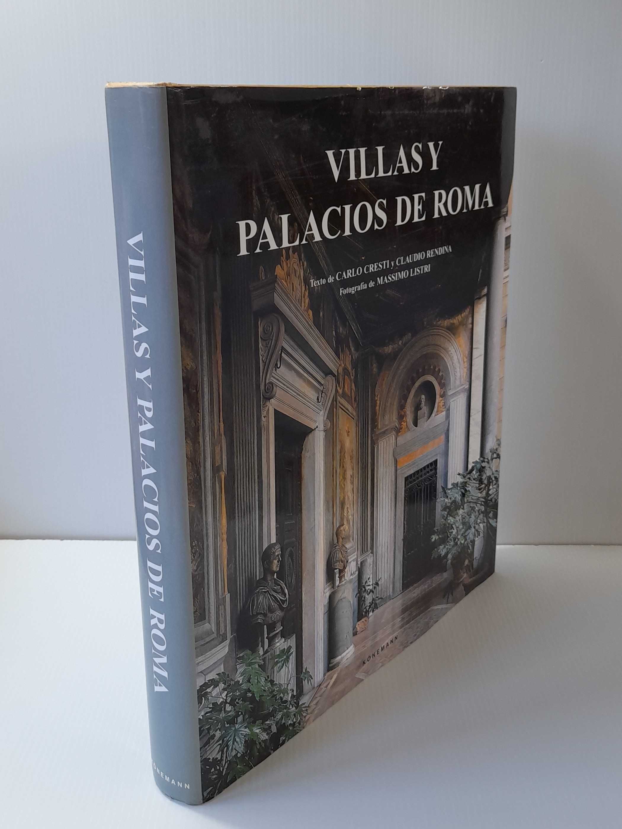 livro «Villas Y Palacios de Roma»