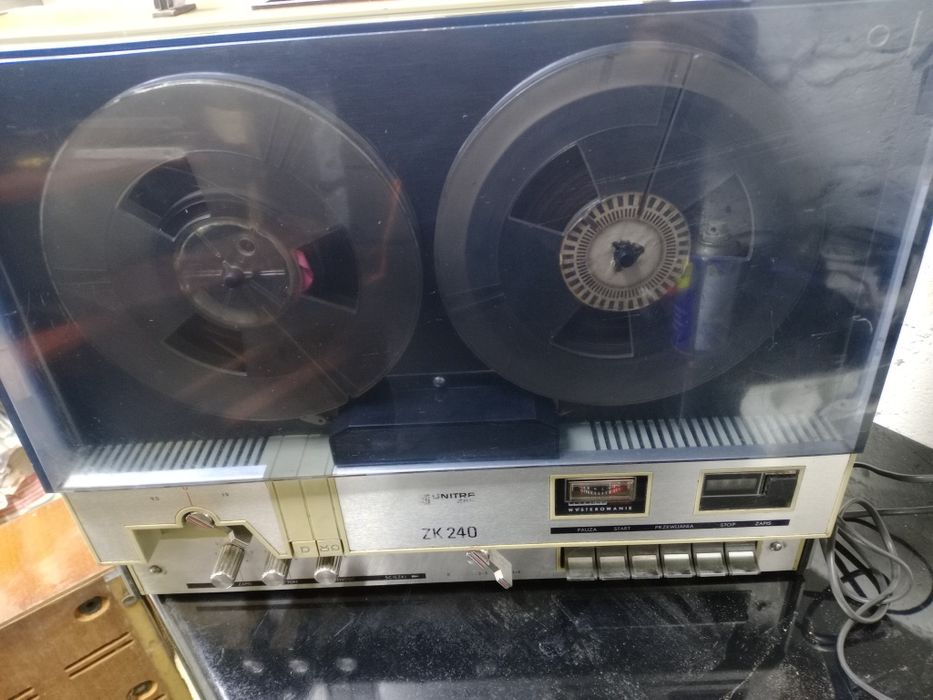 Magnetofon szpulowy ZK 240 unitra do kolekcji