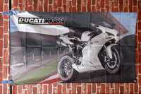 Flaga Unikatowe Transparenty Ducati Motorcycles