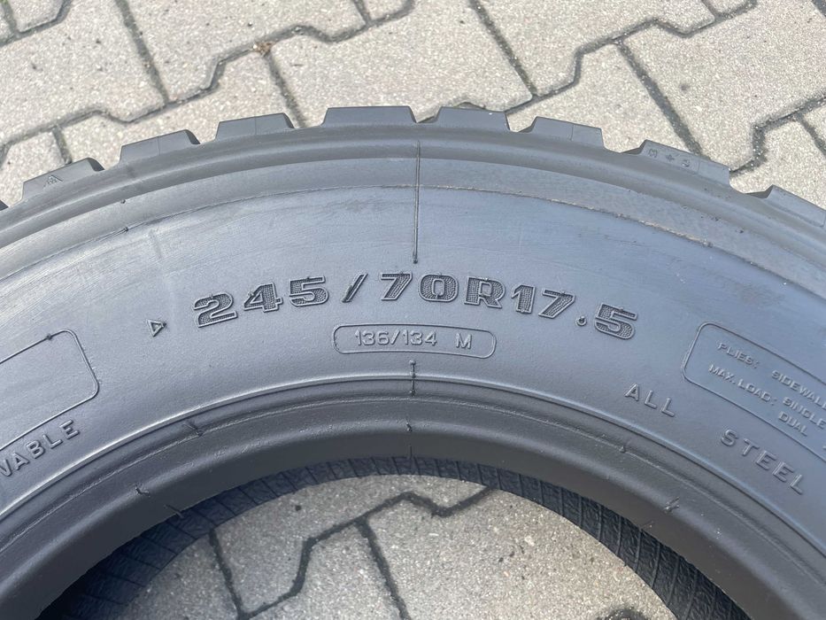 245/70/17.5 Opony Ciężarowe Aeolus ADR35 Napędowe