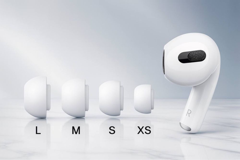 Оригинальные амбушюры к наушникам AirPods Pro/Pro2 - XS/S/M/L