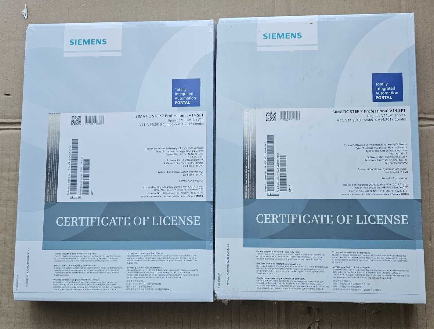 Oprogramowanie Siemens Simatic Step 7 Professional V14 SP1.
