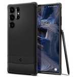 spigen rugged armor galaxy s23 ultra matte black
