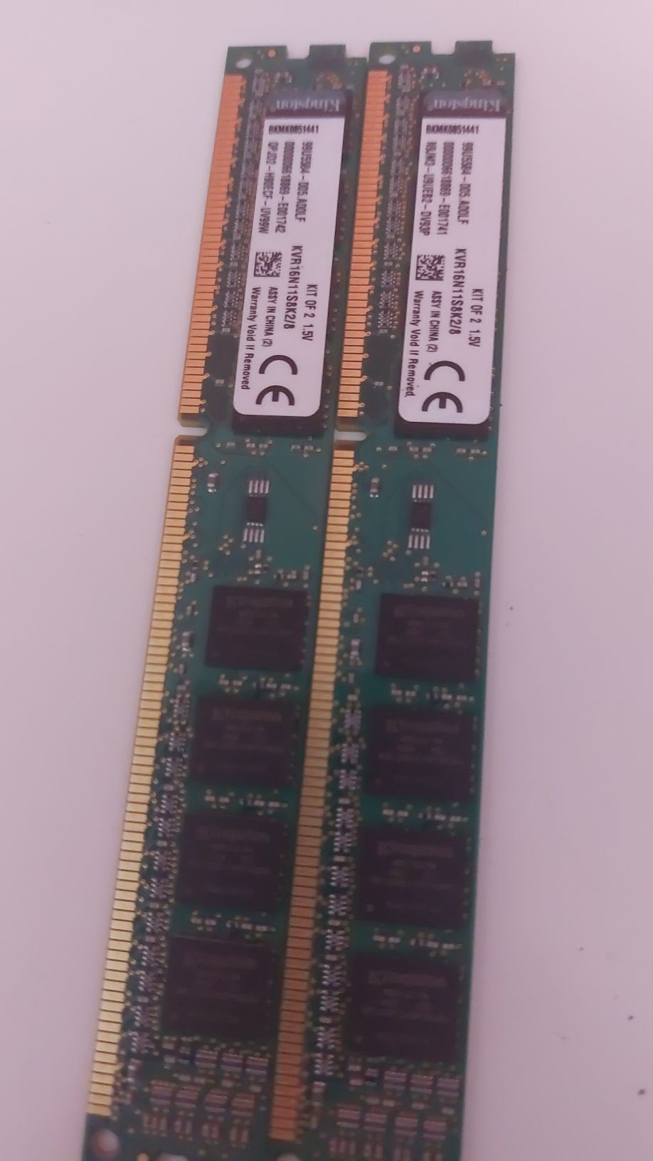 RAM 8GB DDR3 Kingston