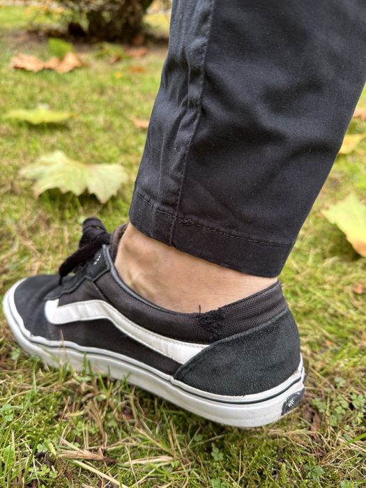 Buty czarno-białe Vans męskie