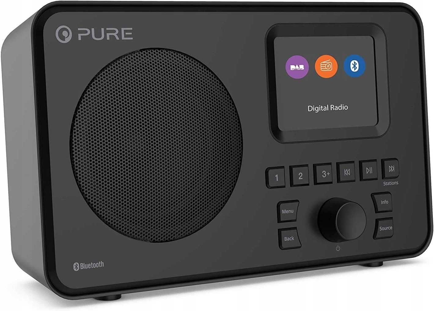 Radio Cyfrowe przenośne DAB+ FM Bluetooth PURE OPIS