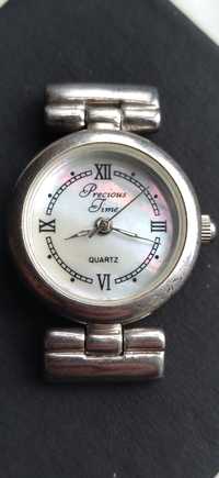 Серебряные часы Precious Time