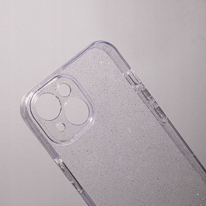 Plecki Izigsm Do Apple Iphone 16 Pro Bezbarwny Z Brokatem