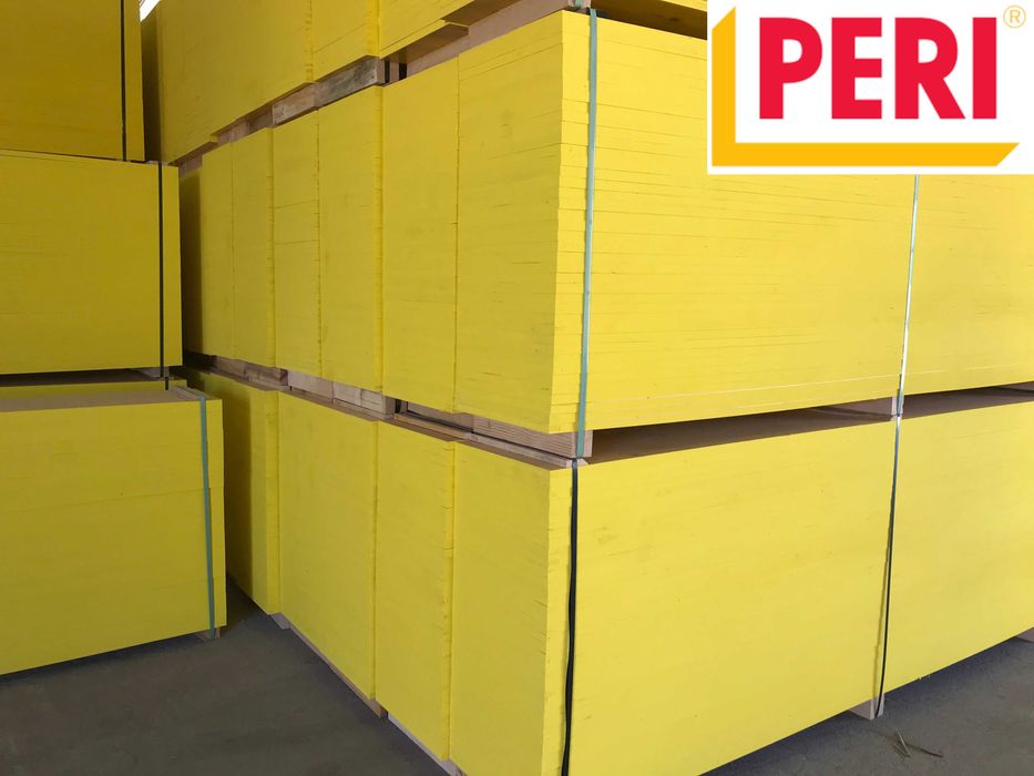 Sklejka szalunkowa 1250 x 2500 gr21mm Topola Płyta Trójwarstwowa PERI