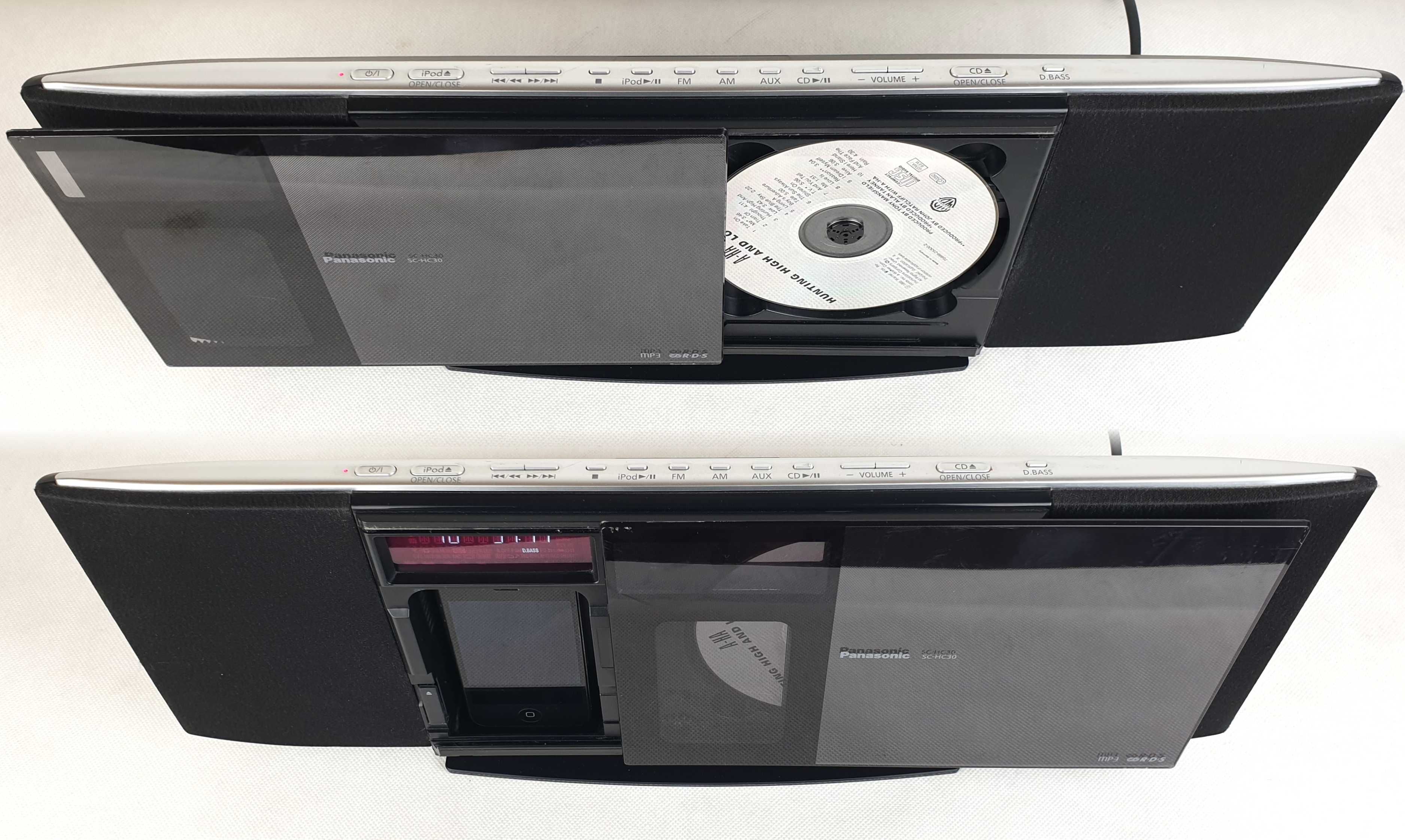 Panasonic SC-HC30 Wieża CD MP3 RDS IPod IPhone Stacja dokująca