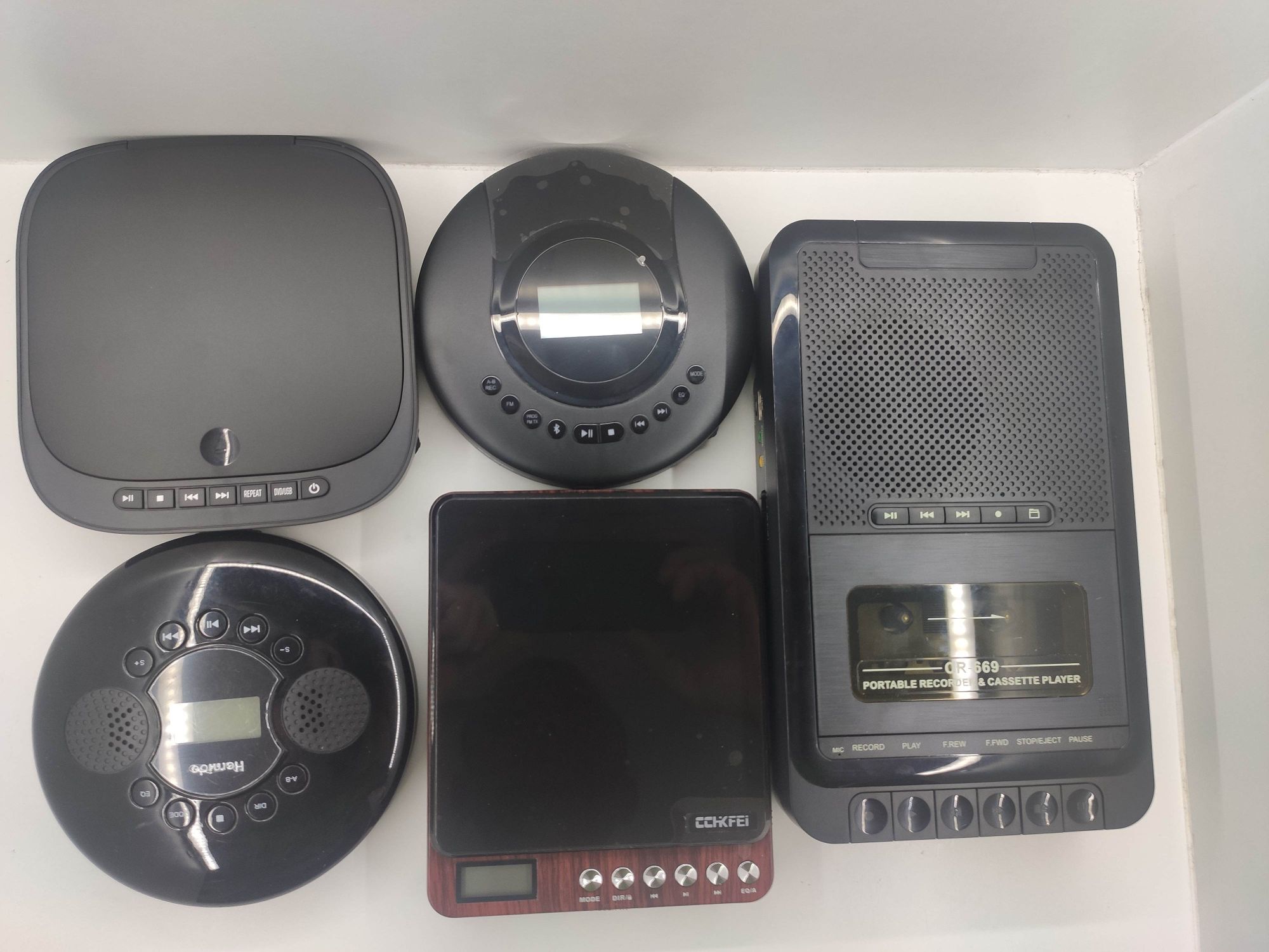 CD-плеєр Cchkfei Portable CD Player CW606 Портативний CD-плеєр із наву